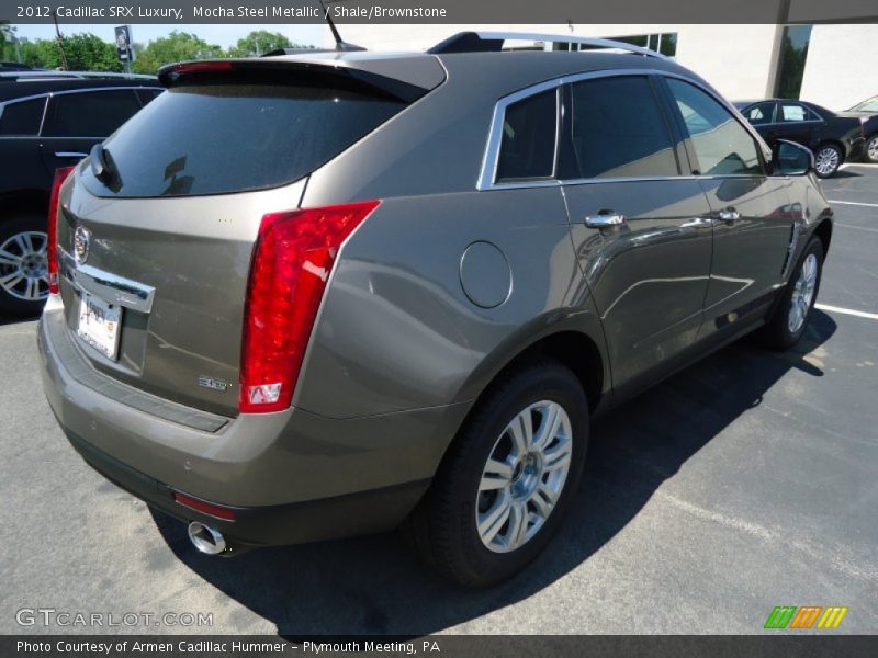 Mocha Steel Metallic / Shale/Brownstone 2012 Cadillac SRX Luxury