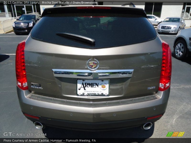 Mocha Steel Metallic / Shale/Brownstone 2012 Cadillac SRX Luxury
