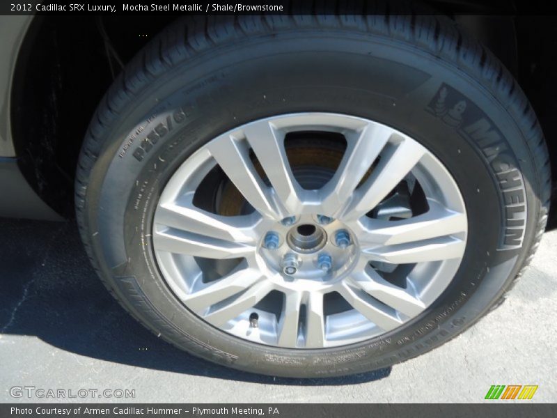 Mocha Steel Metallic / Shale/Brownstone 2012 Cadillac SRX Luxury