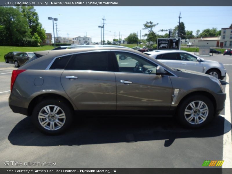 Mocha Steel Metallic / Shale/Brownstone 2012 Cadillac SRX Luxury