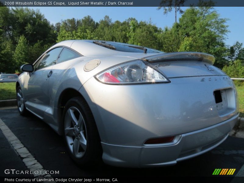 Liquid Silver Metallic / Dark Charcoal 2008 Mitsubishi Eclipse GS Coupe