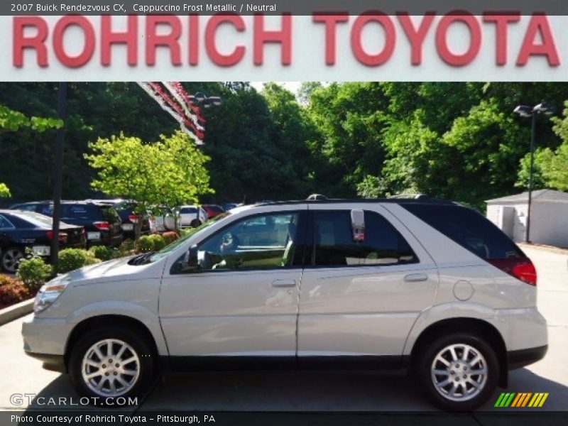 Cappuccino Frost Metallic / Neutral 2007 Buick Rendezvous CX