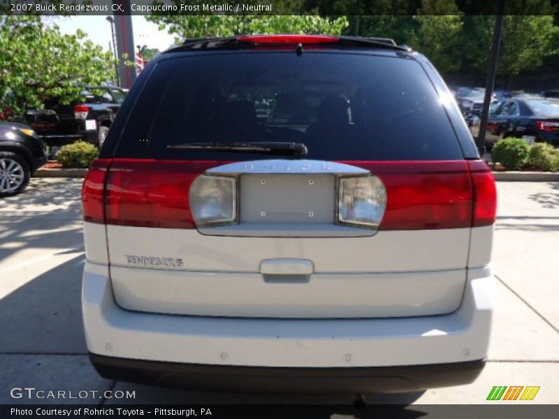 Cappuccino Frost Metallic / Neutral 2007 Buick Rendezvous CX