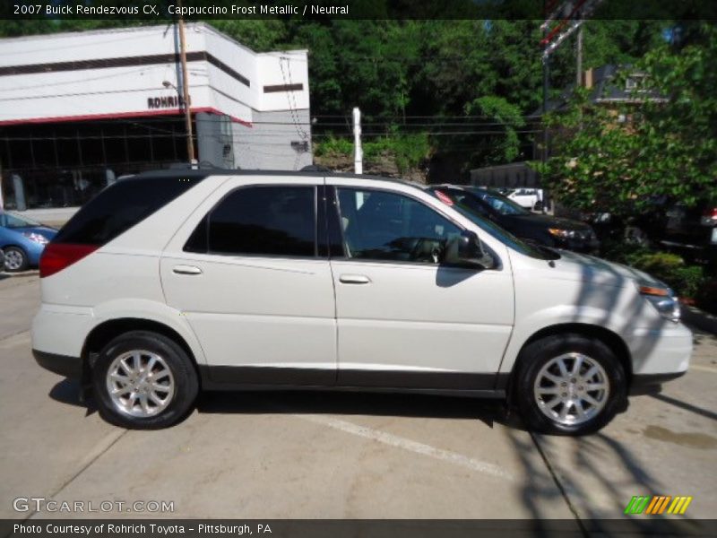 Cappuccino Frost Metallic / Neutral 2007 Buick Rendezvous CX