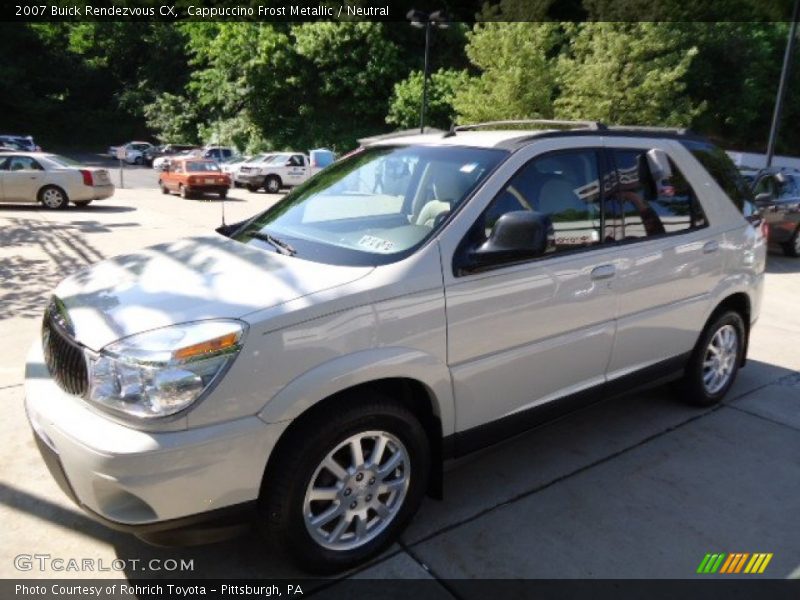 Cappuccino Frost Metallic / Neutral 2007 Buick Rendezvous CX