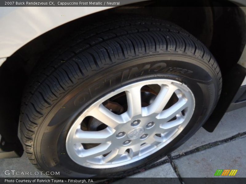Cappuccino Frost Metallic / Neutral 2007 Buick Rendezvous CX