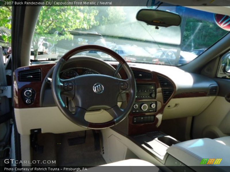 Cappuccino Frost Metallic / Neutral 2007 Buick Rendezvous CX