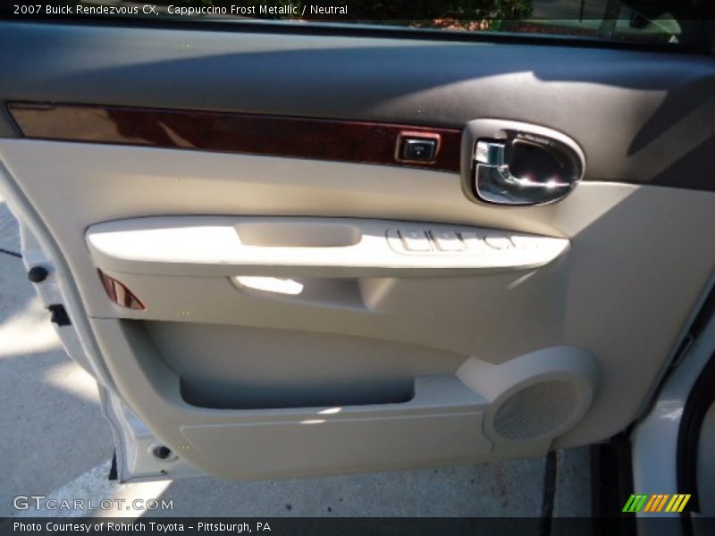 Cappuccino Frost Metallic / Neutral 2007 Buick Rendezvous CX