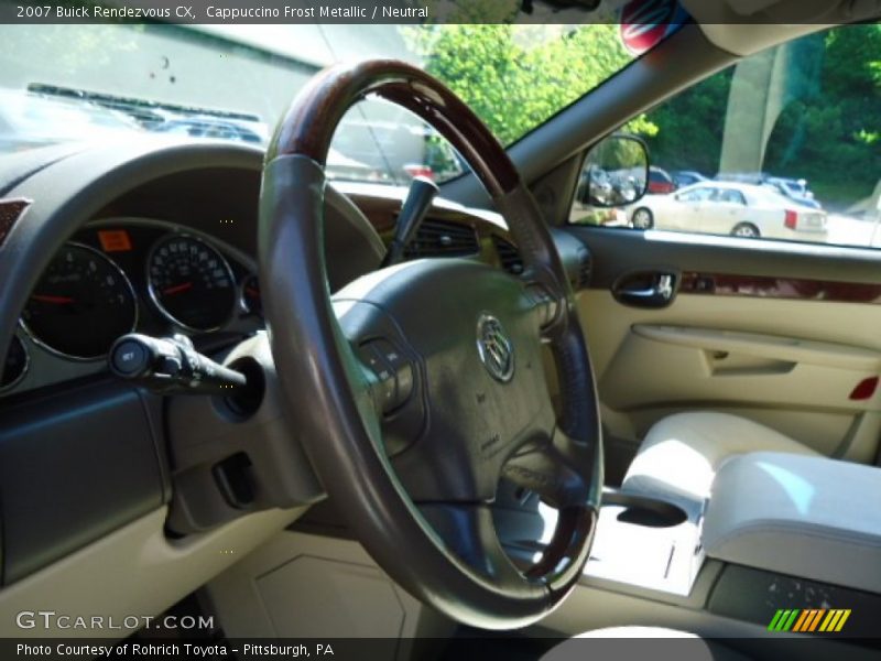 Cappuccino Frost Metallic / Neutral 2007 Buick Rendezvous CX