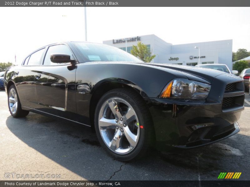 Pitch Black / Black 2012 Dodge Charger R/T Road and Track