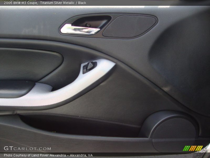 Titanium Silver Metallic / Black 2006 BMW M3 Coupe