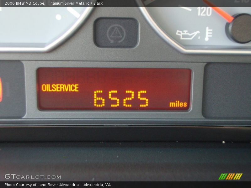Titanium Silver Metallic / Black 2006 BMW M3 Coupe