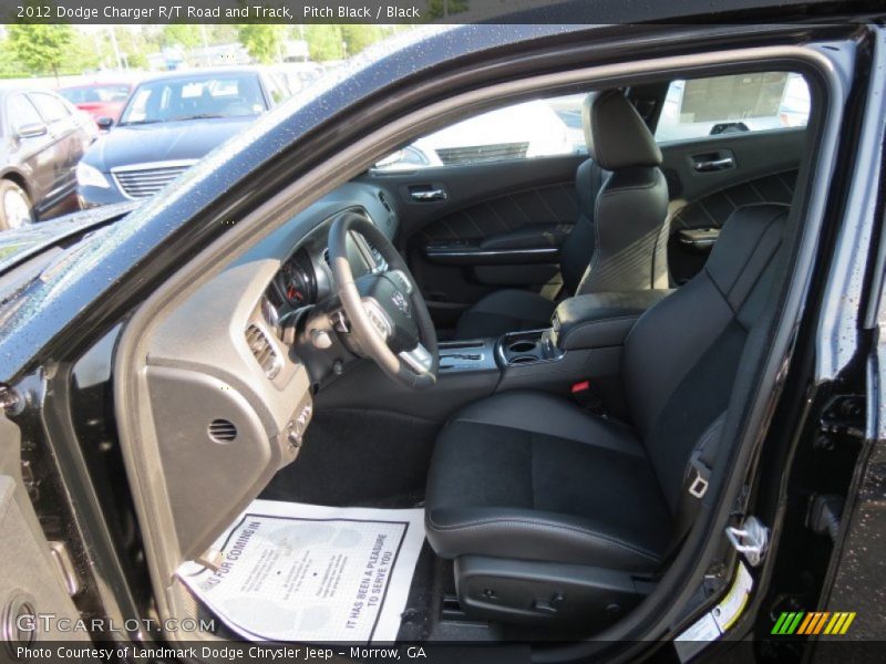  2012 Charger R/T Road and Track Black Interior