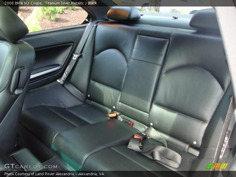 Titanium Silver Metallic / Black 2006 BMW M3 Coupe