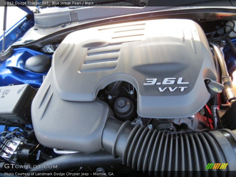  2012 Charger SXT Engine - 3.6 Liter DOHC 24-Valve Pentastar V6