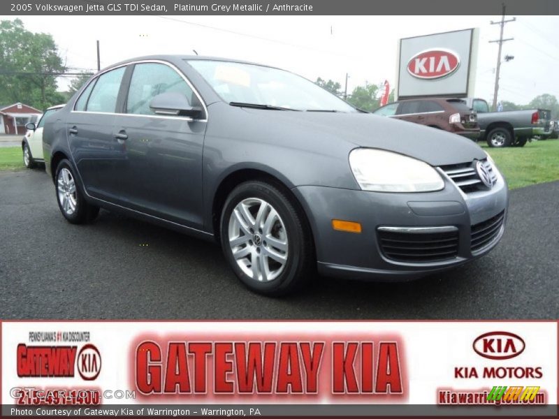 Platinum Grey Metallic / Anthracite 2005 Volkswagen Jetta GLS TDI Sedan