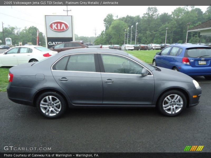 Platinum Grey Metallic / Anthracite 2005 Volkswagen Jetta GLS TDI Sedan