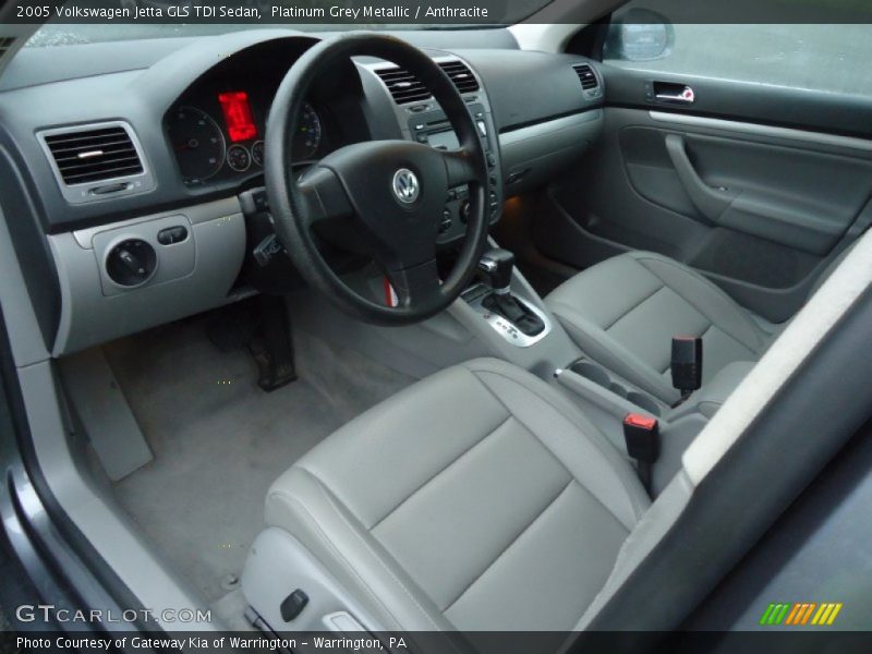  2005 Jetta GLS TDI Sedan Anthracite Interior