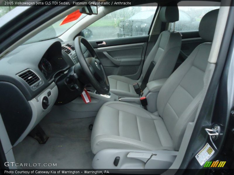  2005 Jetta GLS TDI Sedan Anthracite Interior