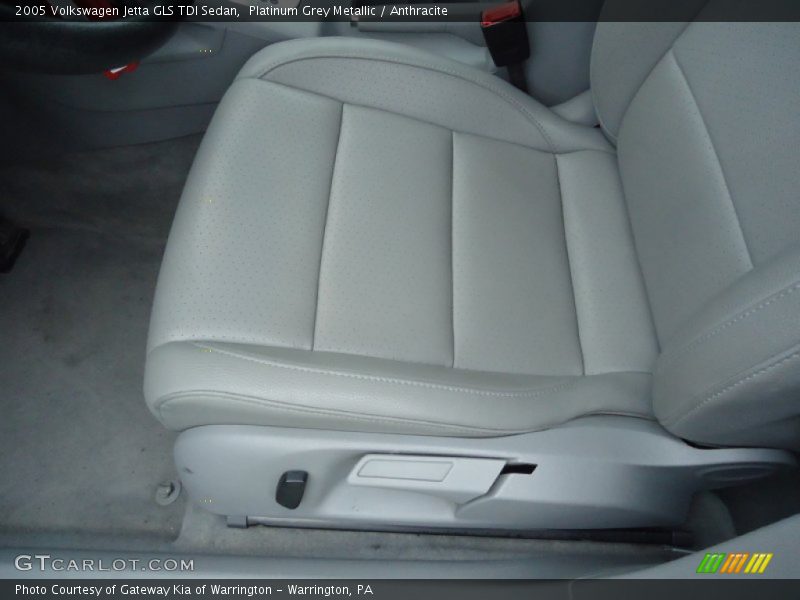 Front Seat of 2005 Jetta GLS TDI Sedan