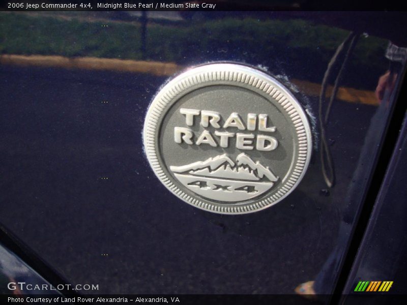 Midnight Blue Pearl / Medium Slate Gray 2006 Jeep Commander 4x4