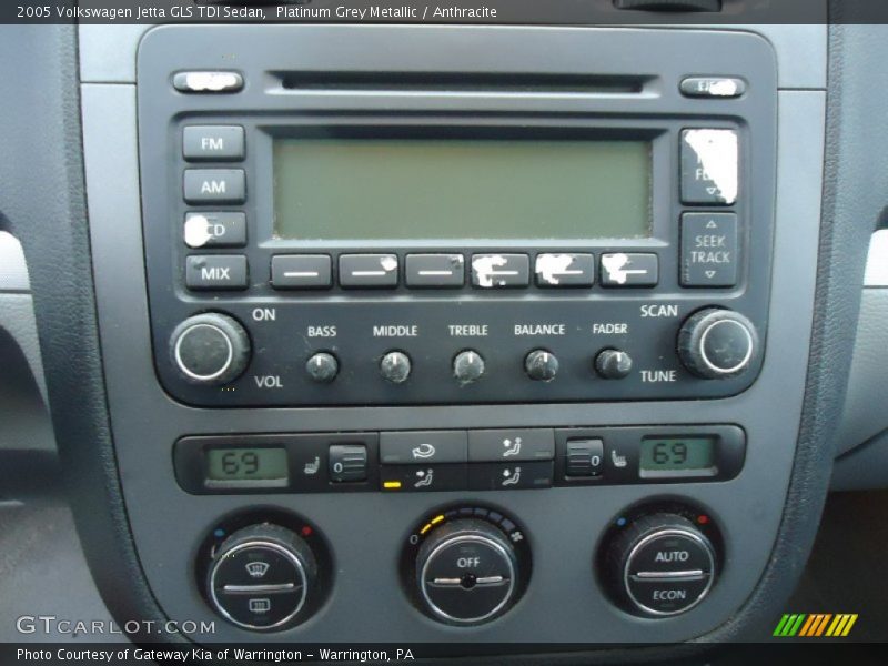 Controls of 2005 Jetta GLS TDI Sedan