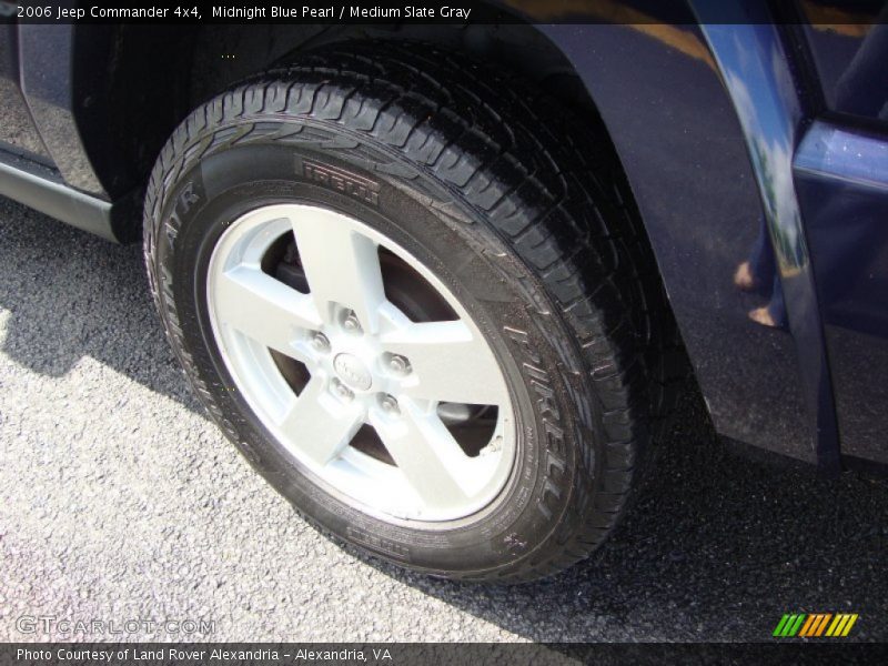 Midnight Blue Pearl / Medium Slate Gray 2006 Jeep Commander 4x4