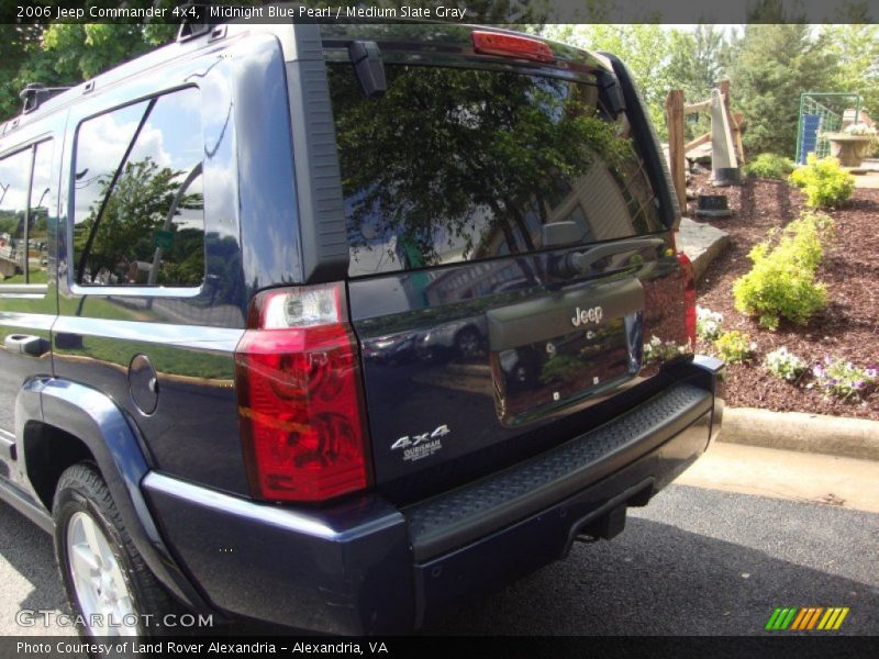 Midnight Blue Pearl / Medium Slate Gray 2006 Jeep Commander 4x4