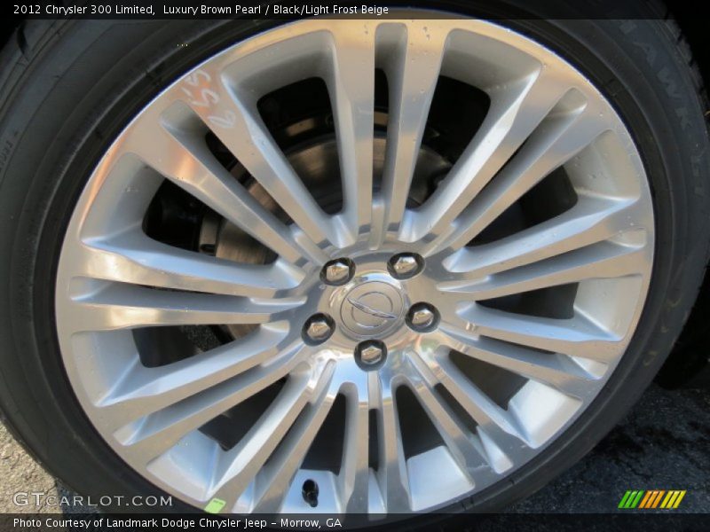 Luxury Brown Pearl / Black/Light Frost Beige 2012 Chrysler 300 Limited