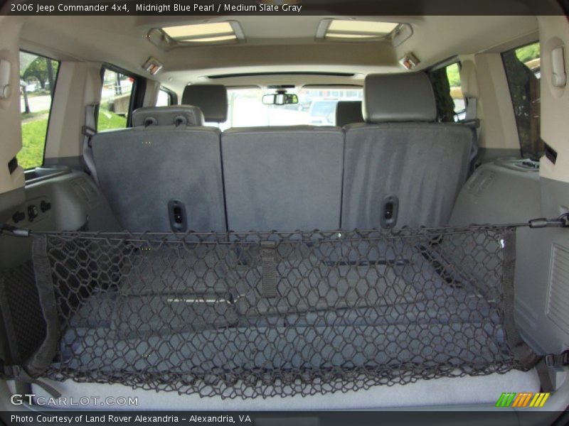 Midnight Blue Pearl / Medium Slate Gray 2006 Jeep Commander 4x4