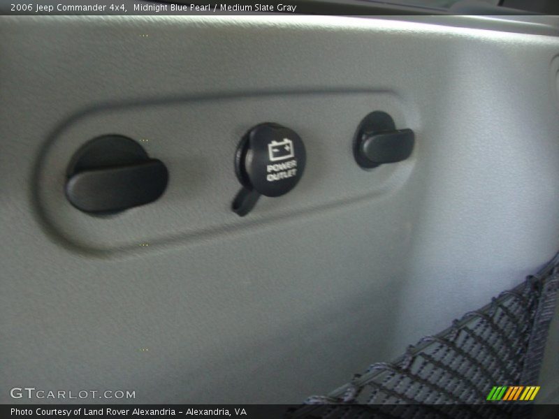 Midnight Blue Pearl / Medium Slate Gray 2006 Jeep Commander 4x4