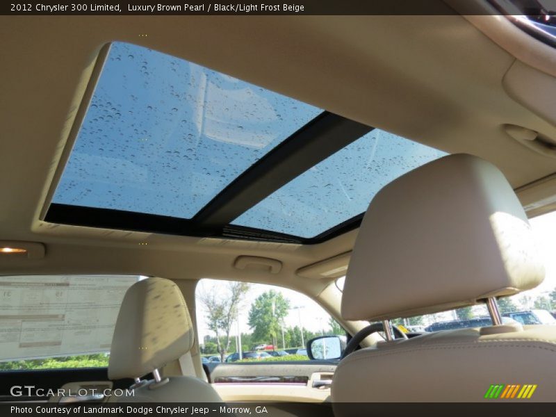 Luxury Brown Pearl / Black/Light Frost Beige 2012 Chrysler 300 Limited