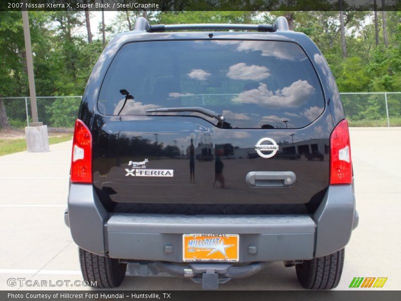 Super Black / Steel/Graphite 2007 Nissan Xterra X