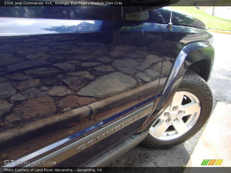 Midnight Blue Pearl / Medium Slate Gray 2006 Jeep Commander 4x4