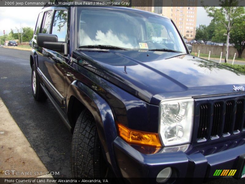 Midnight Blue Pearl / Medium Slate Gray 2006 Jeep Commander 4x4
