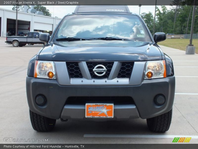 Super Black / Steel/Graphite 2007 Nissan Xterra X