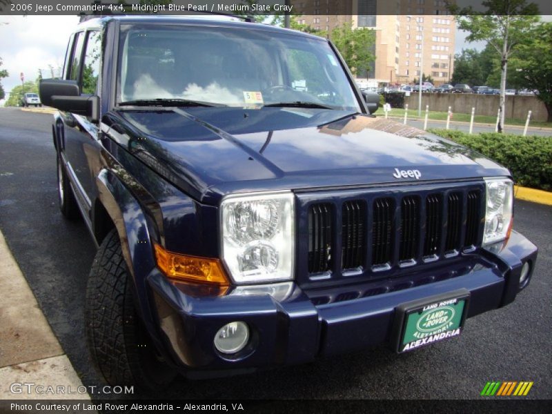 Midnight Blue Pearl / Medium Slate Gray 2006 Jeep Commander 4x4