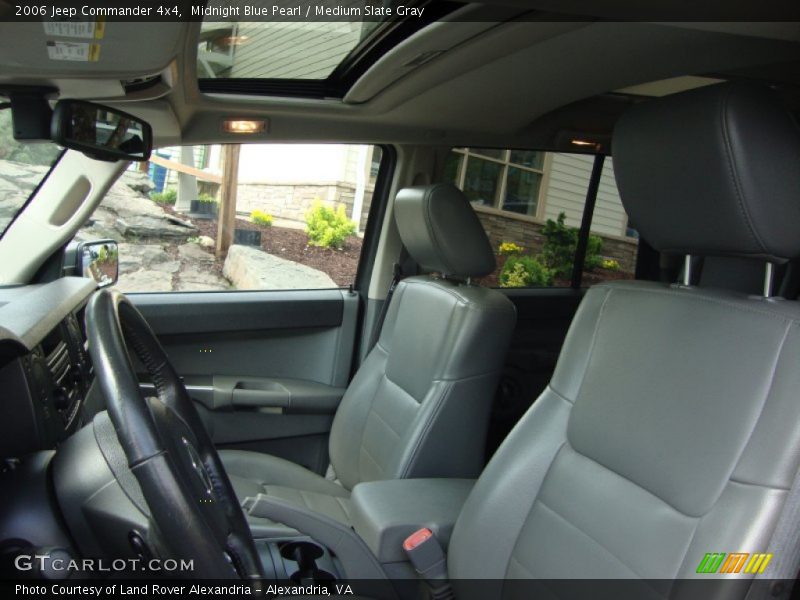Midnight Blue Pearl / Medium Slate Gray 2006 Jeep Commander 4x4