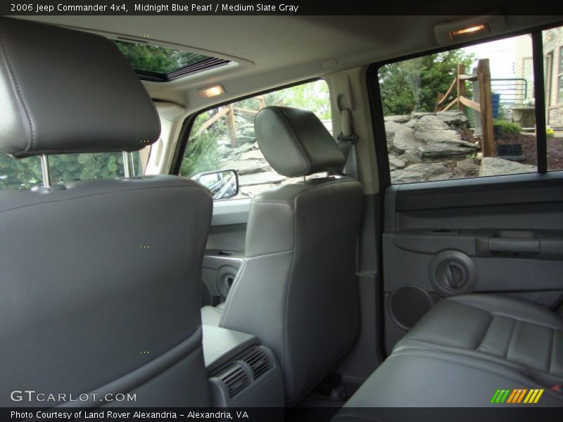 Midnight Blue Pearl / Medium Slate Gray 2006 Jeep Commander 4x4