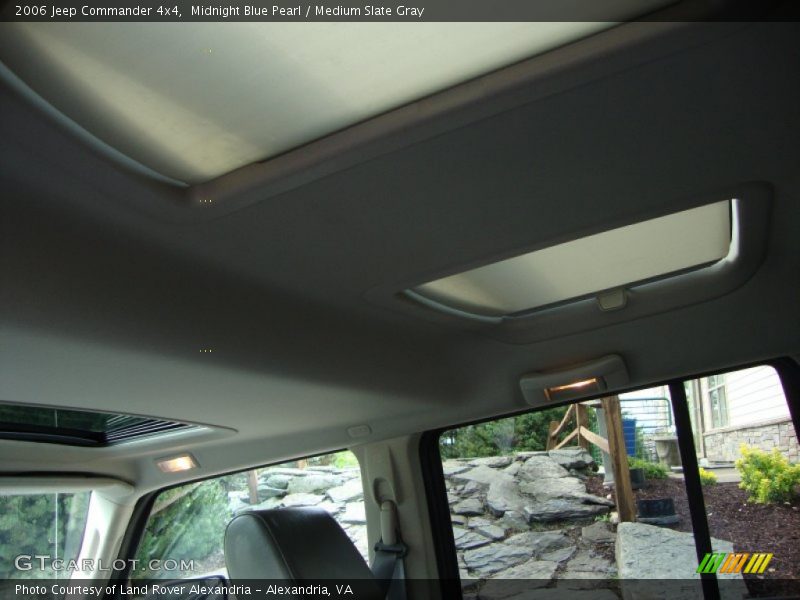 Midnight Blue Pearl / Medium Slate Gray 2006 Jeep Commander 4x4