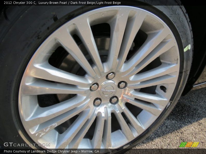 Luxury Brown Pearl / Dark Frost Beige/Light Frost Beige 2012 Chrysler 300 C