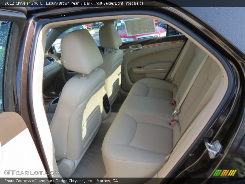 Luxury Brown Pearl / Dark Frost Beige/Light Frost Beige 2012 Chrysler 300 C