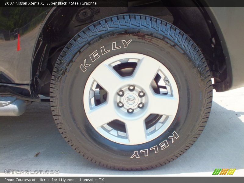 Super Black / Steel/Graphite 2007 Nissan Xterra X
