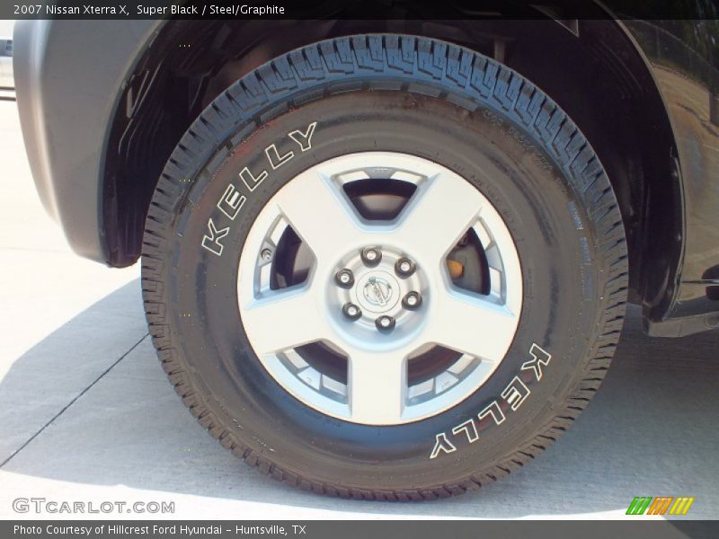 Super Black / Steel/Graphite 2007 Nissan Xterra X
