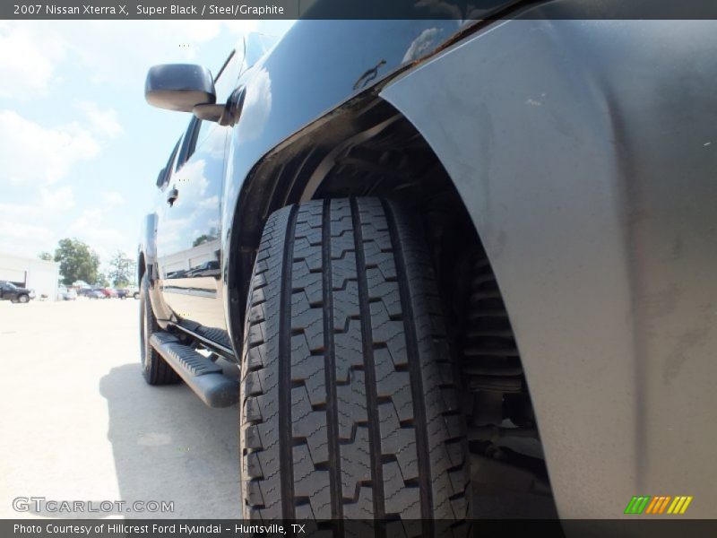 Super Black / Steel/Graphite 2007 Nissan Xterra X