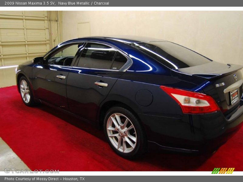 Navy Blue Metallic / Charcoal 2009 Nissan Maxima 3.5 SV