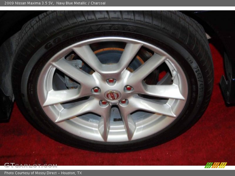 Navy Blue Metallic / Charcoal 2009 Nissan Maxima 3.5 SV