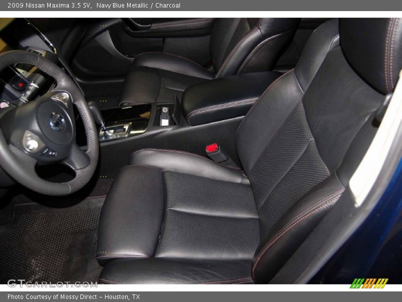 Navy Blue Metallic / Charcoal 2009 Nissan Maxima 3.5 SV