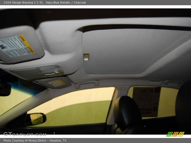 Navy Blue Metallic / Charcoal 2009 Nissan Maxima 3.5 SV