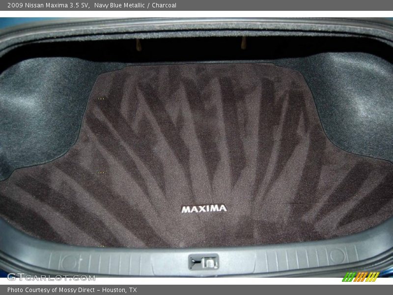 Navy Blue Metallic / Charcoal 2009 Nissan Maxima 3.5 SV